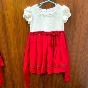 Gorgeous Fleurisse girls dress perfect for Christmas 3T and 5T